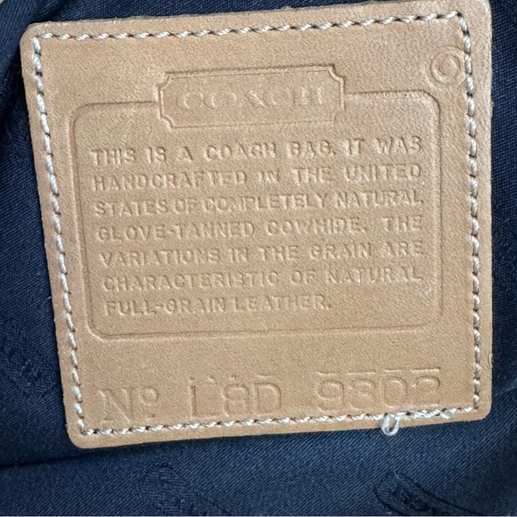 Coach Bleecker Basket Leather Tote Bag Camel - Picture 12 of 15